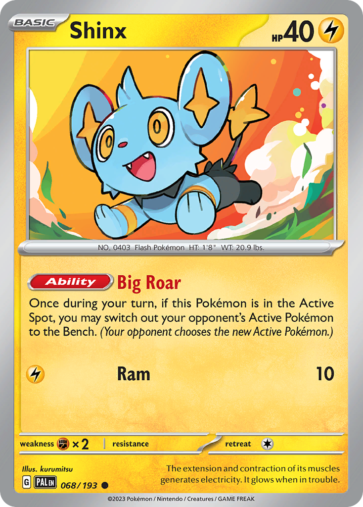 Shinx Paldea Evolved SET-068