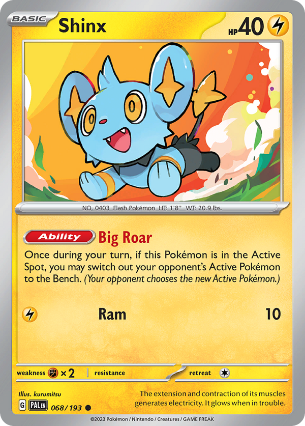 Shinx Paldea Evolved SET-068