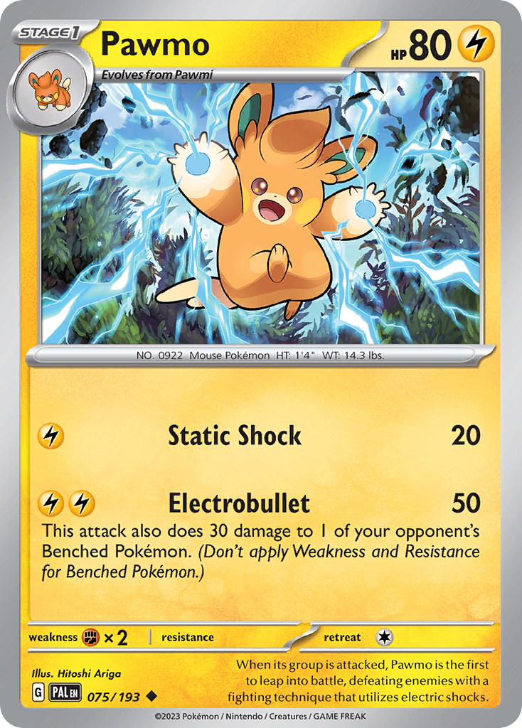 Pawmo Paldea Evolved SET-075