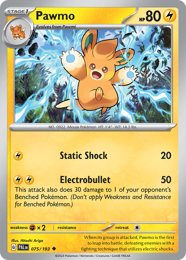 Pawmo Paldea Evolved SET-075