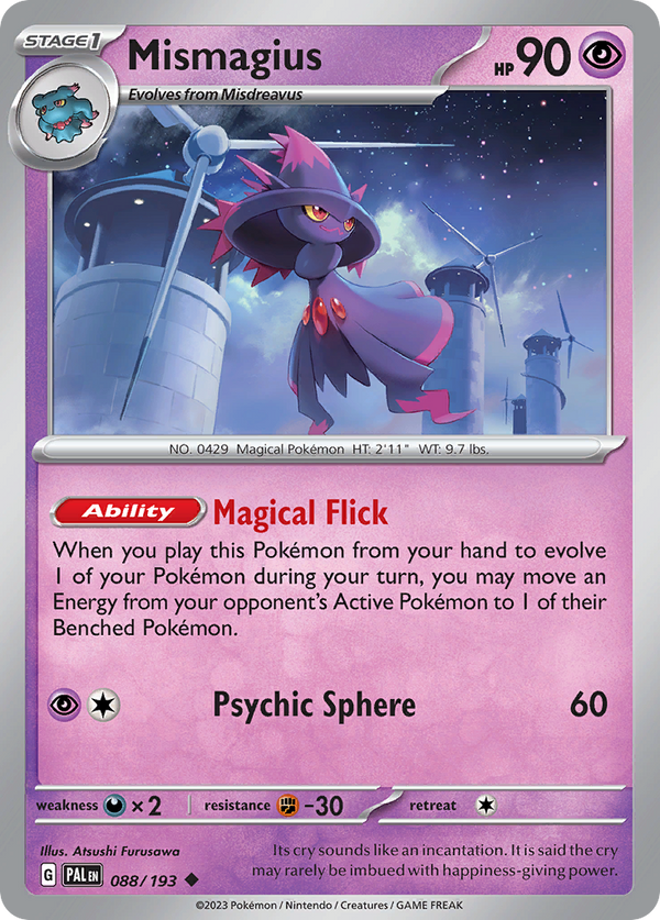 Mismagius Paldea Evolved SET-088