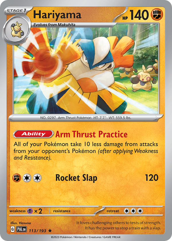 Hariyama Paldea Evolved SET-113