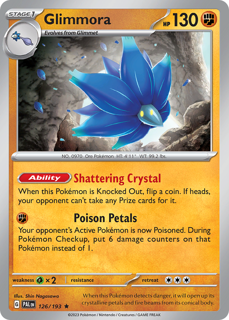 Glimmora Paldea Evolved SET-126