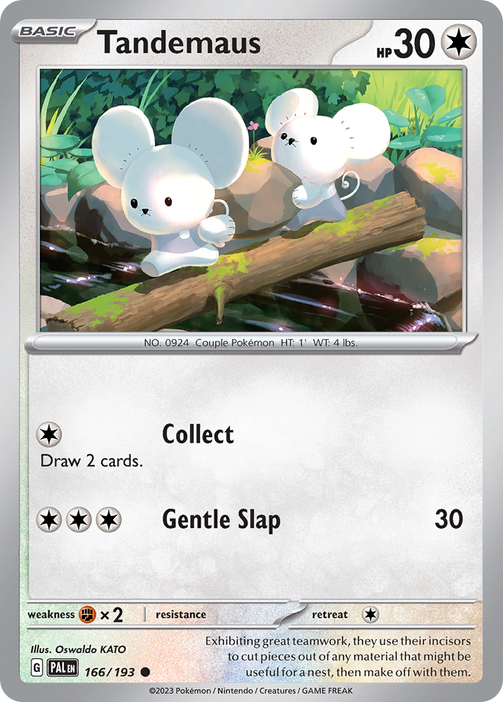 Tandemaus Paldea Evolved SET-166