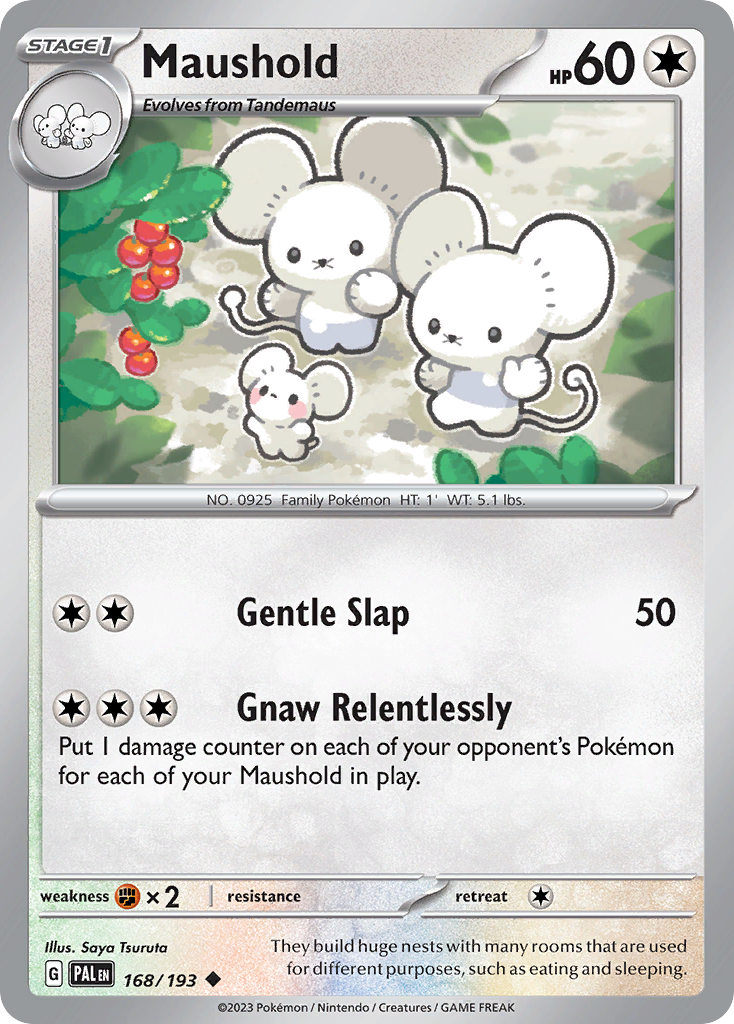 Maushold Paldea Evolved SET-168