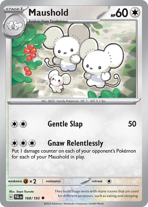 Maushold Paldea Evolved SET-168