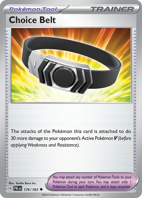 Choice Belt Paldea Evolved SET-176