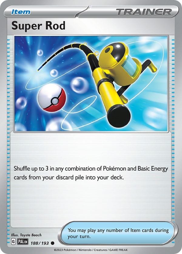 Super Rod Paldea Evolved SET-188