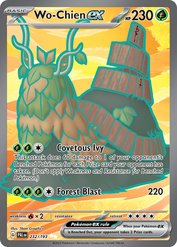 Wo-Chien ex Paldea Evolved SET-232