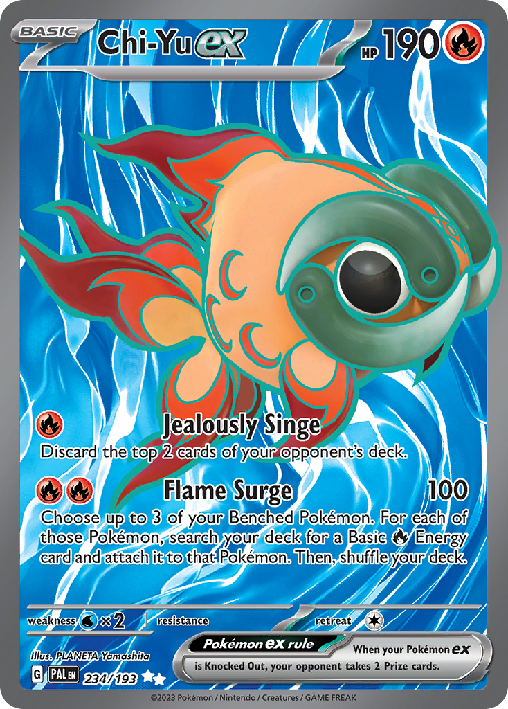 Chi-Yu ex Paldea Evolved SET-234