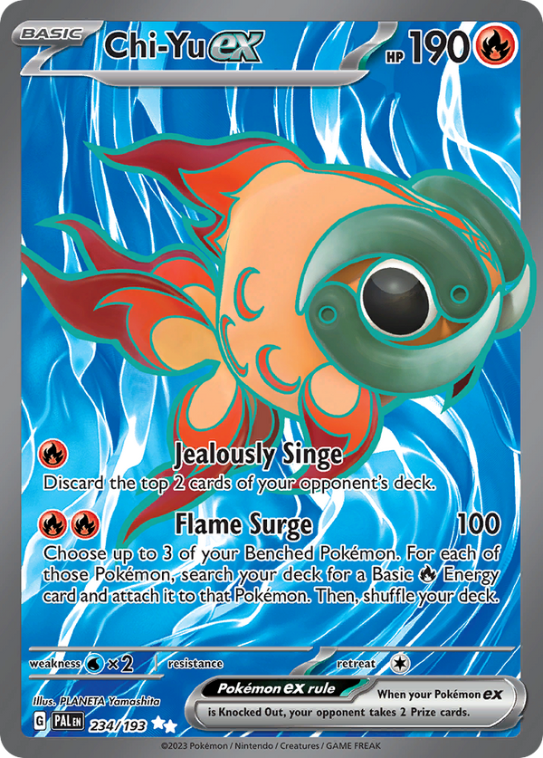 Chi-Yu ex Paldea Evolved SET-234