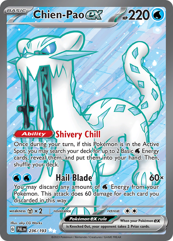 Chien-Pao ex Paldea Evolved SET-236