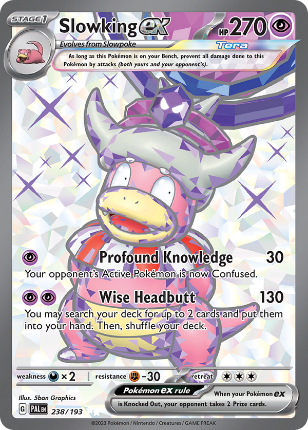 Slowking ex Paldea Evolved SET-238