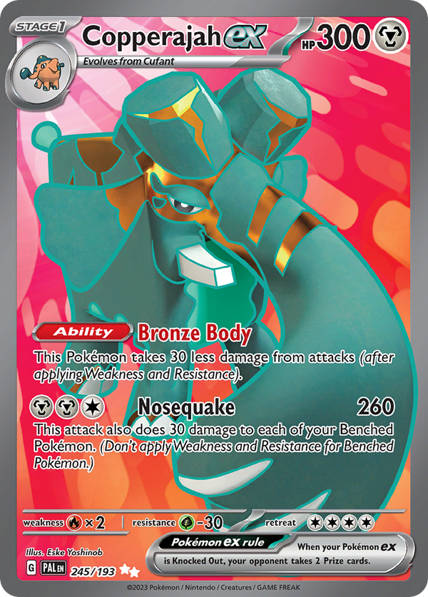 Copperajah ex Paldea Evolved SET-245