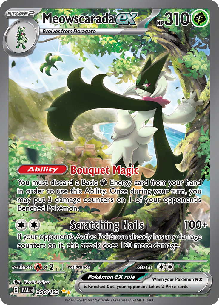 Meowscarada ex Paldea Evolved SET-256
