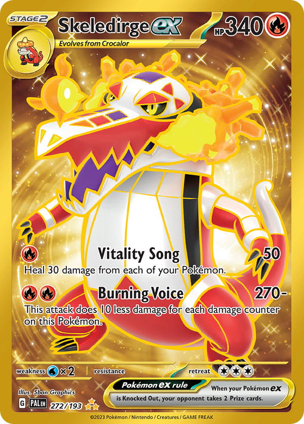 Skeledirge ex Paldea Evolved SET-272