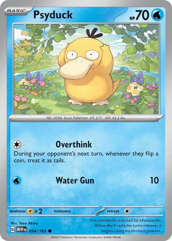 Psyduck 151 SET-054