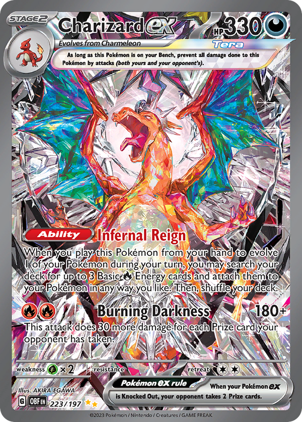 Charizard ex Obsidian Flames SET-223