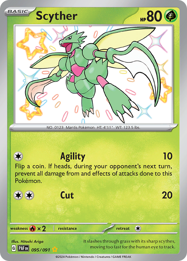 Scyther Paldean Fates SET-095