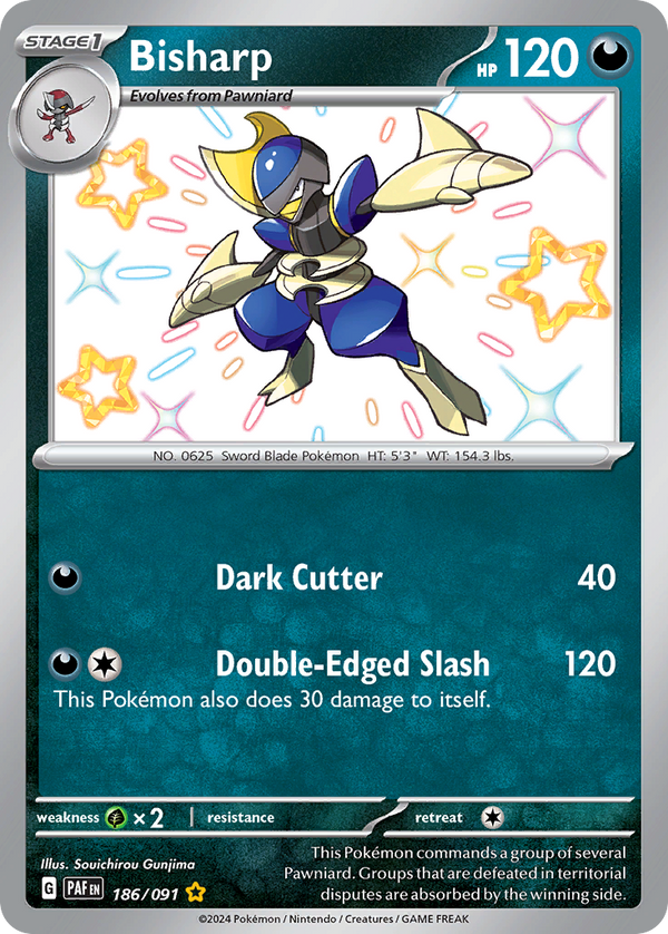 Bisharp Paldean Fates SET-186