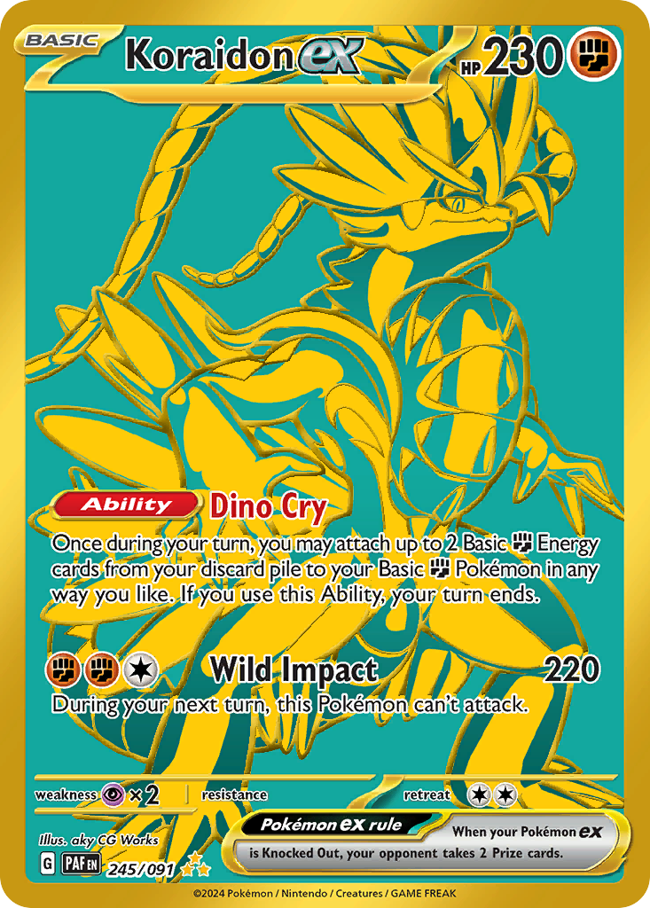 Koraidon ex Paldean Fates SET-245