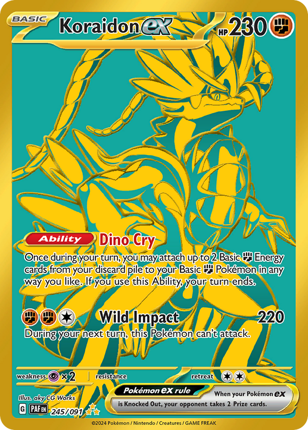 Koraidon ex Paldean Fates SET-245