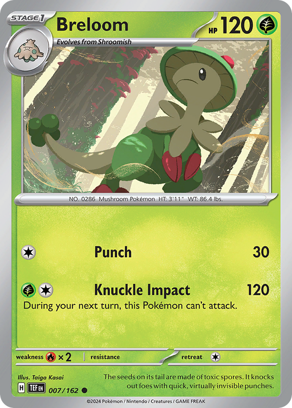 Breloom Temporal Forces SET-007