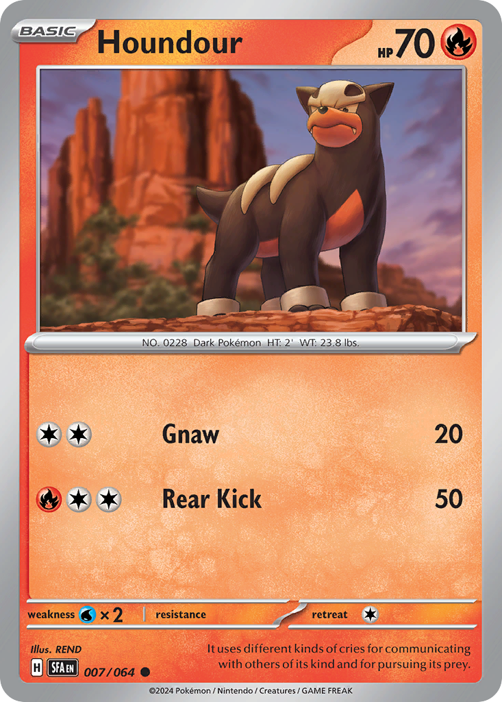 Houndour Shrouded Fable SET-007