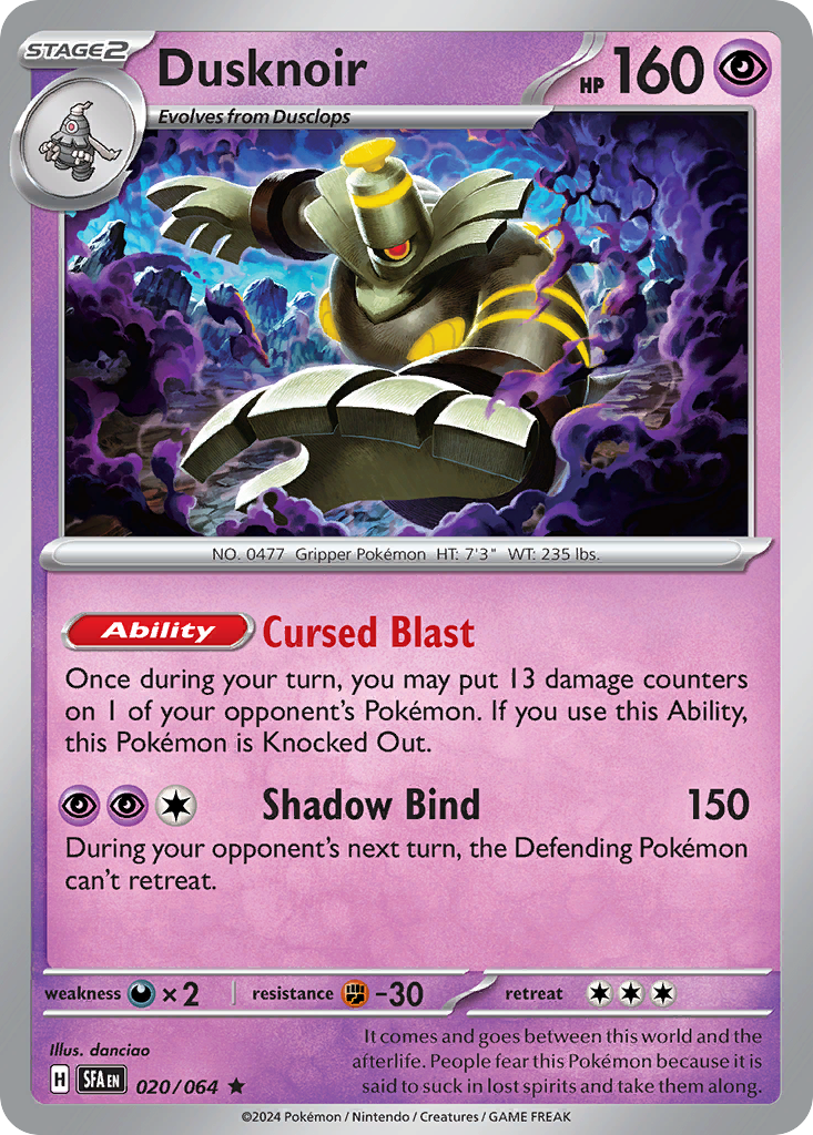 Dusknoir Shrouded Fable SET-020