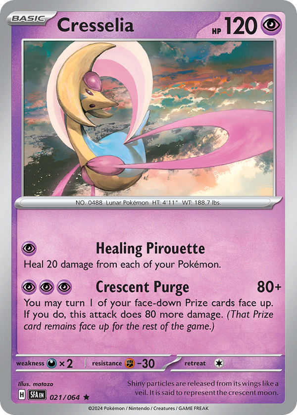 Cresselia Shrouded Fable SET-021