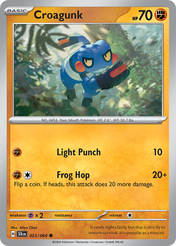 Croagunk Shrouded Fable SET-023