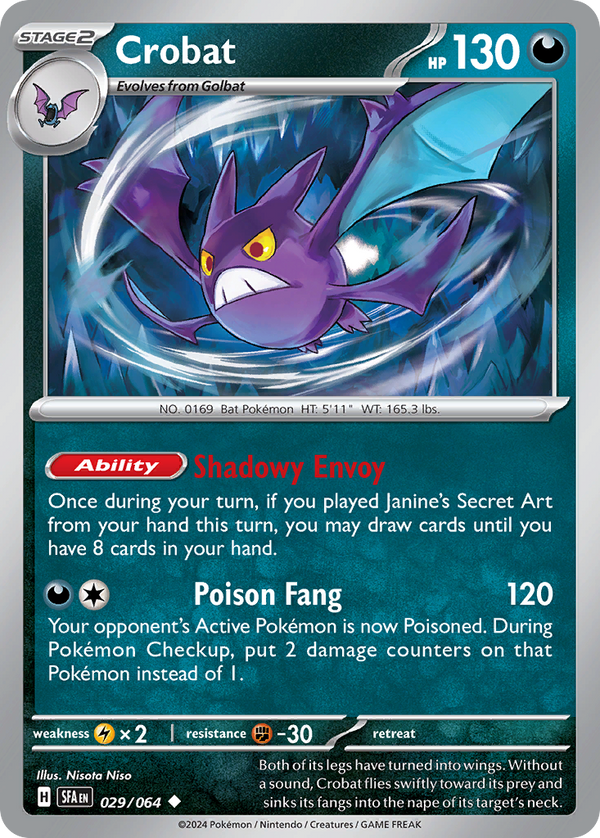 Crobat Shrouded Fable SET-029