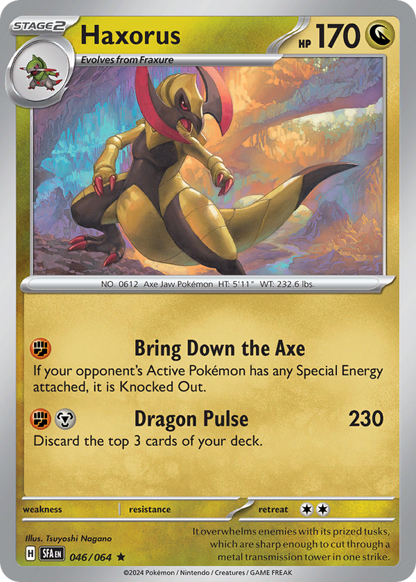 Haxorus Shrouded Fable SET-046
