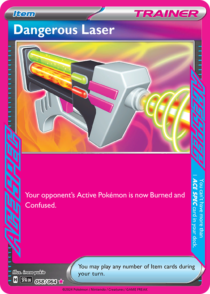 Dangerous Laser Shrouded Fable SET-058