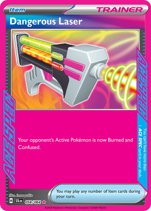 Dangerous Laser Shrouded Fable SET-058