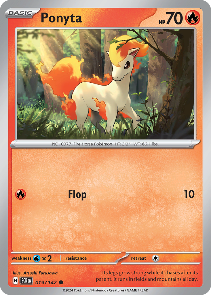 Ponyta Stellar Crown SET-019