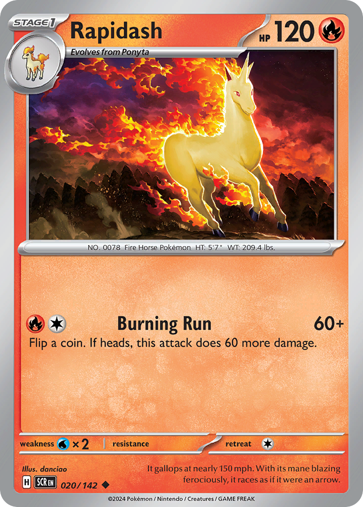 Rapidash Stellar Crown SET-020