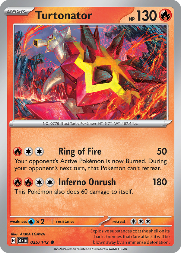 Turtonator Stellar Crown SET-025