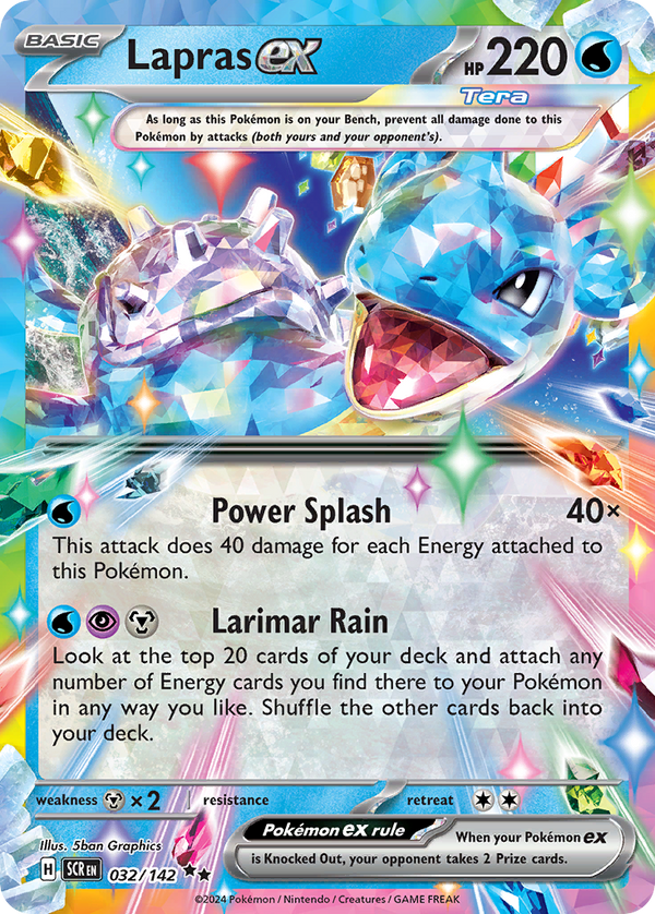 Lapras ex Stellar Crown SET-032