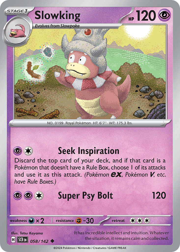 Slowking Stellar Crown SET-058