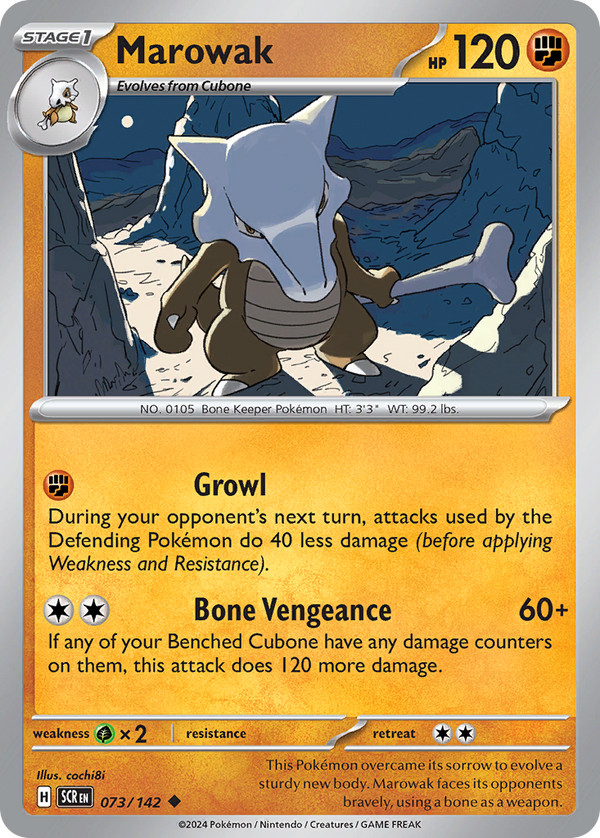 Marowak Stellar Crown SET-073