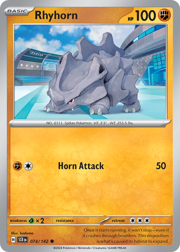 Rhyhorn Stellar Crown SET-074