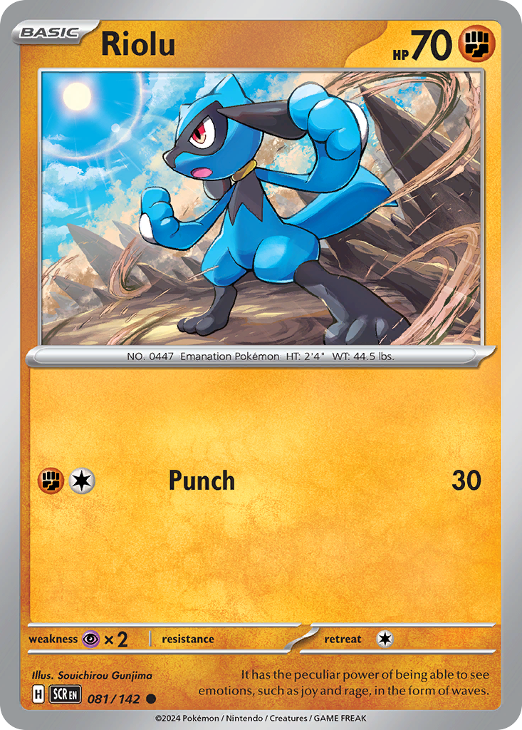 Riolu Stellar Crown SET-081