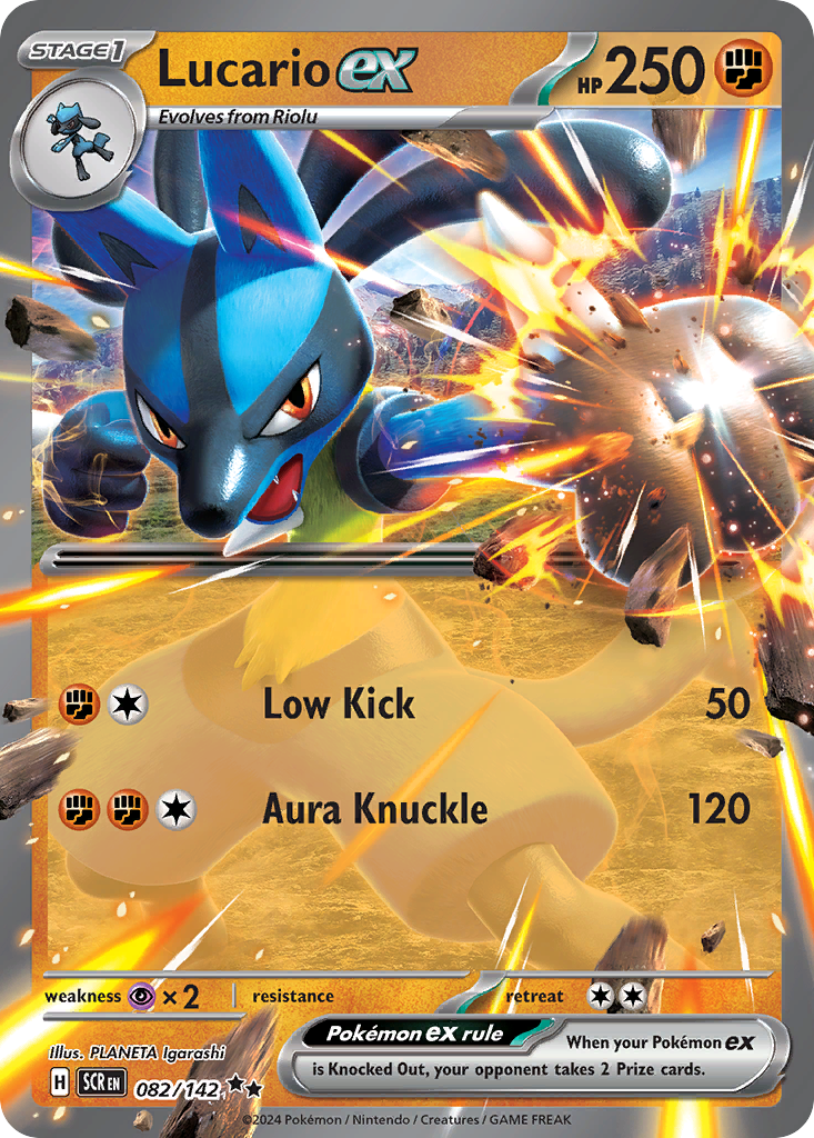 Lucario ex Stellar Crown SET-082