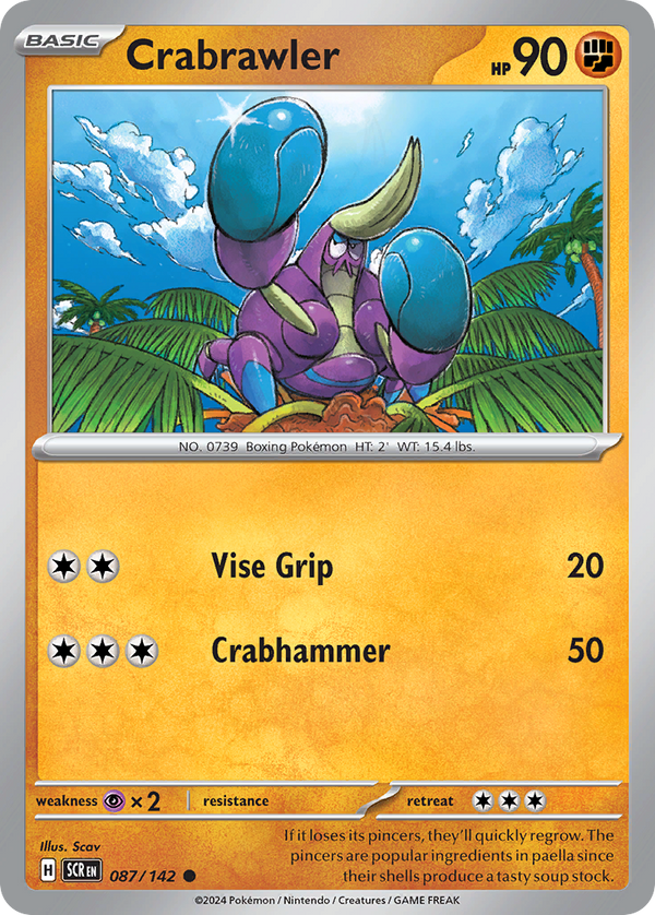 Crabrawler Stellar Crown SET-087