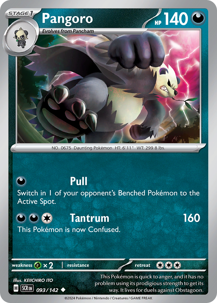 Pangoro Stellar Crown SET-093
