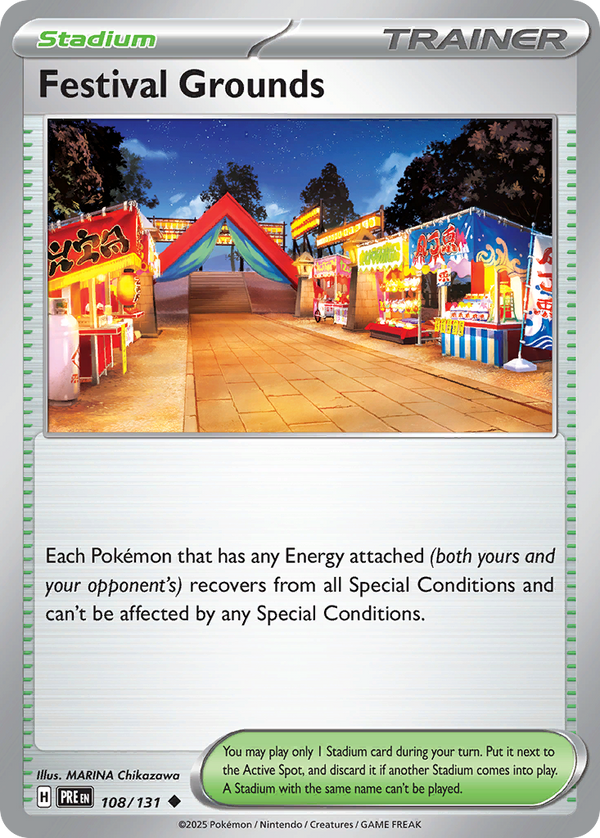 Festival Grounds Prismatic Evolutions SET-108