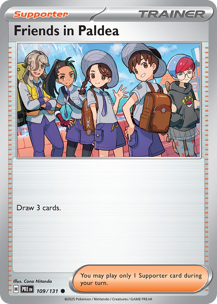 Friends in Paldea Prismatic Evolutions SET-109