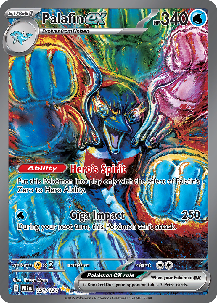 Palafin ex Prismatic Evolutions SET-151