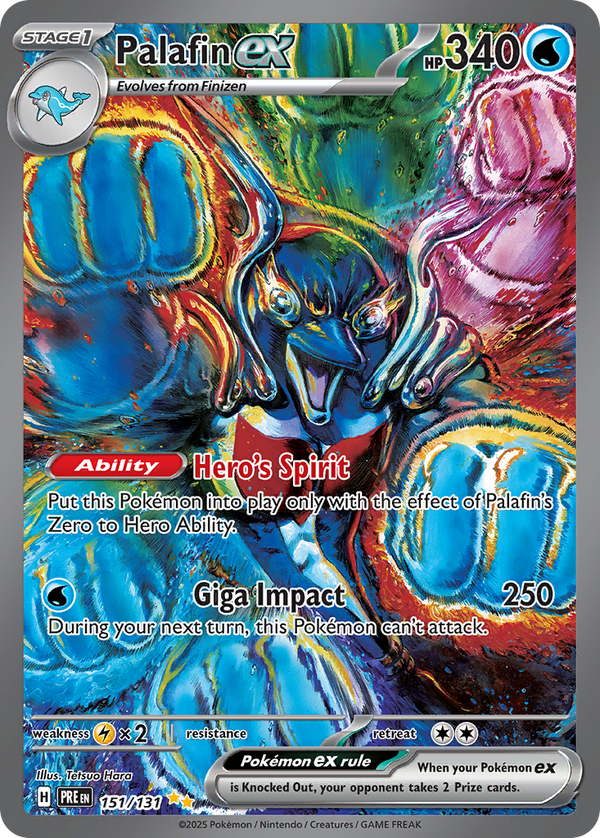 Palafin ex Prismatic Evolutions SET-151